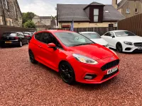 Used Ford Fiesta ST-Line 125 HP (91 kW) 2017 Red Hatchback