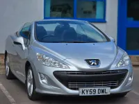 Used Peugeot 308 CC 2009 Silver Cabriolet