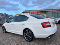 Used Skoda Octavia vRS 245 HP (180 kW) 2019 White Hatchback