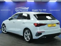 Used Audi A3 Sportback S-Line 150 HP (110 kW) 2022 White Hatchback
