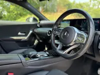 Used Mercedes A180 AMG line 114 HP (83 kW) 2019 Black Sedan