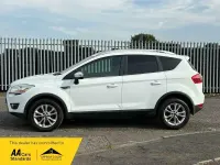 Used Ford Kuga Zetec 140 HP (102 kW) 2012 White SUV