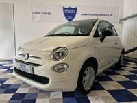 Used Fiat 500 Pop 69 HP (50 kW) 2016 White Hatchback