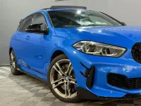 Used BMW M135 Comfort Edition 306 HP (225 kW) 2022 Blue Hatchback