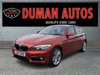 Used BMW 118 Sport Line 136 HP (100 kW) 2017 Orange Hatchback