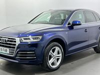 Used Audi Q5 S-Line 190 HP (139 kW) 2018 Blue SUV