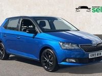 Used Skoda Fabia Colour Edition 75 HP (55 kW) 2019 Blue Hatchback