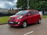 Used Kia Picanto Air 2014 Red Hatchback