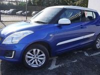 Used Suzuki Swift SZ3 94 HP (69 kW) 2015 Blue Hatchback