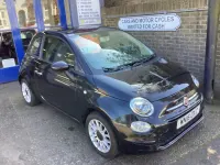 Gebraucht Fiat 500 Pop Star 69 PS (50 kW) 2016 Schwarz Kleinwagen