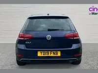 Used VW Golf VII Match 115 HP (84 kW) 2019 Blue Hatchback