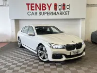 Usado BMW 740 M Sport 320 CV (235 kW) 2017 Blanco Berlina