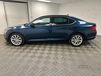 Used Skoda Superb SE Technology 150 HP (110 kW) 2021 Blue Hatchback