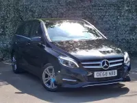 Used Mercedes B180 Exclusive 122 HP (89 kW) 2018 Black Hatchback