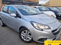 Used Vauxhall Corsa Design Edition 90 HP (66 kW) 2017 Silver Hatchback