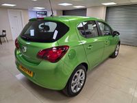 Used Vauxhall Corsa Excite 2015 Green Hatchback