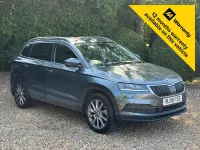 Used Skoda Karoq SE L 115 HP (84 kW) 2018 Grey SUV