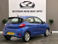 Used Hyundai i10 SE 67 HP (49 kW) 2020 Blue Hatchback