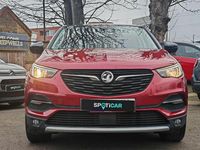 Used Vauxhall Grandland X Sport 131 HP (96 kW) 2019 Red SUV