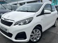 Used Peugeot 108 Active 68 HP (50 kW) 2015 White Hatchback