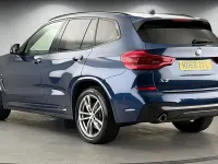 Used BMW X3 M Sport 265 HP (194 kW) 2018 Phytonic blue SUV