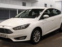 Used Ford Focus Titanium 2016 White Hatchback