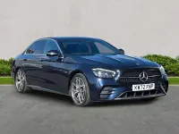 Used Mercedes E200 AMG Line Premium 196 HP (144 kW) 2023 Blue Sedan