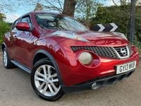 Used Nissan Juke Acenta 117 HP (86 kW) 2013 Red SUV