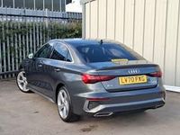 Used Audi A3 S-Line 110 HP (80 kW) 2021 Grey Sedan