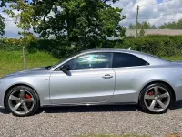 Used Audi A5 Black Edition 204 HP (150 kW) 2015 Silver Coupe