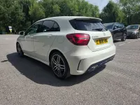 Used Mercedes A200 AMG Line Premium 2017 White Hatchback