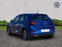 Used VW Polo Life 95 HP (69 kW) 2022 Blue Hatchback