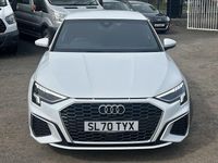Usado Audi A3 Sportback S-Line 150 HP (110 kW) 2020 Branco Citadino