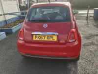 Used Fiat 500 Pop Star 69 HP (50 kW) 2017 Red Hatchback