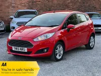 Used Ford Fiesta Zetec 2015 Red Hatchback