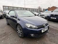 Used VW Golf Cabriolet GT 140 HP (102 kW) 2012 Blue Cabriolet