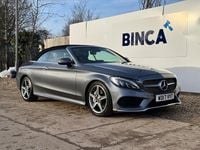 Used Mercedes C250 AMG Line Premium Plus 2017 Grey Cabriolet