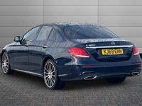 Used Mercedes E300 AMG line 245 HP (180 kW) 2020 Cavansite blue Sedan