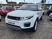 Used Land Rover Range Rover evoque SE 2018 White Estate