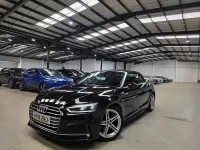 Used Audi Cabriolet S-Line 2018 Black Cabriolet