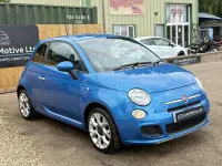 Used Fiat 500 S 69 HP (50 kW) 2014 Blue Hatchback