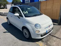 Used Fiat 500 Lounge 69 HP (50 kW) 2012 White Hatchback