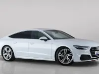Used Audi A7 Sportback S-Line 245 HP (180 kW) 2021 White Hatchback