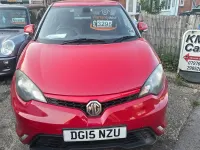 Used MG MG3 106 HP (77 kW) 2015 Red Hatchback