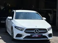 Used Mercedes A180 AMG line 116 HP (85 kW) 2018 White Hatchback