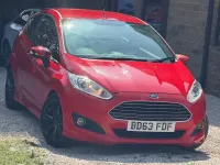 Used Ford Fiesta Zetec 2013 Red Hatchback