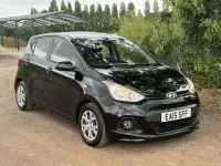 Used Hyundai i10 SE 87 HP (63 kW) 2015 Black Hatchback