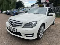 Used Mercedes C220 2012 White Sedan