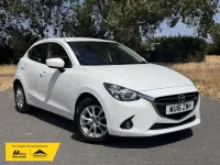 Used Mazda 2 75 HP (55 kW) 2016 White Hatchback