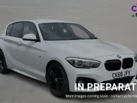 Used BMW 116 Efficient Dynamics 116 HP (85 kW) 2018 White Hatchback